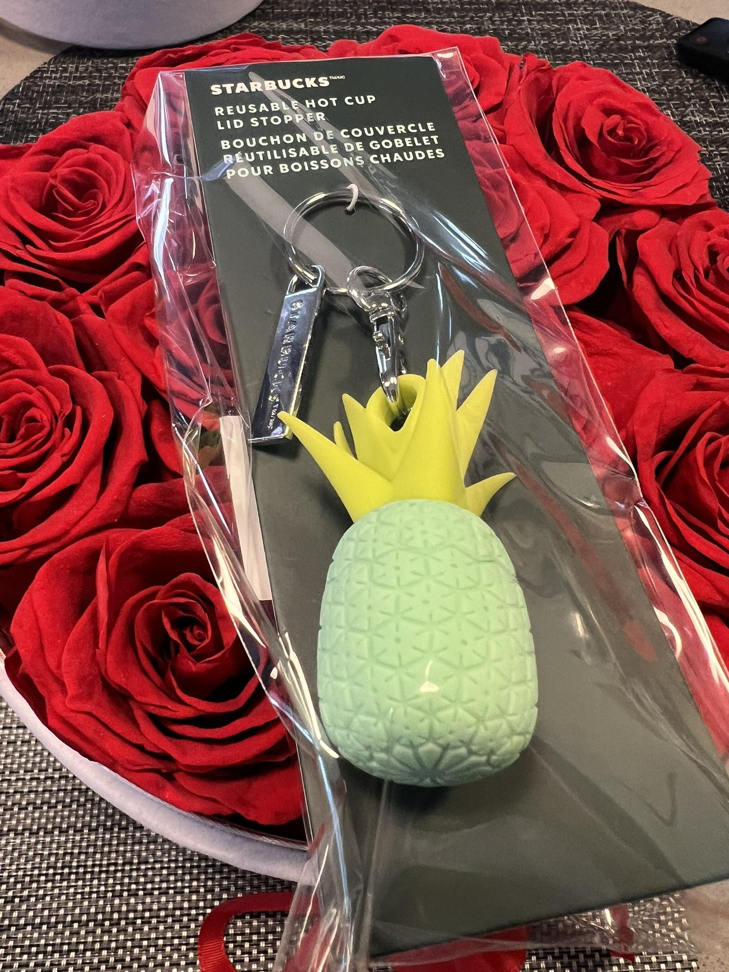 Coach pineapple keychain deals