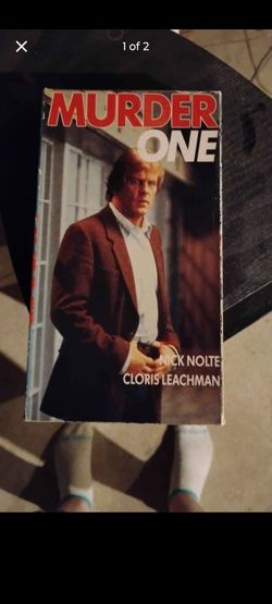 Murder One VHS – Nick Nolte, Cloris Leachman
