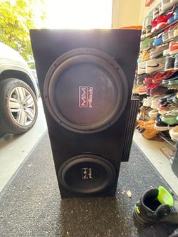 Polk Audio MM Dual Subwoofer Speaker Box