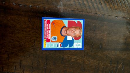 Jan Paul Van Hecke WC 26 Panini (blue)