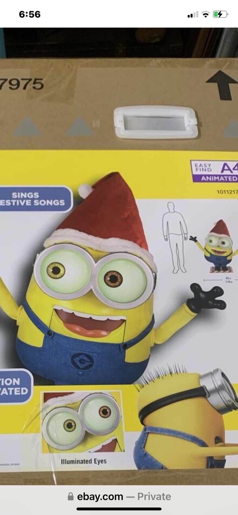 Animated Minion Christmas