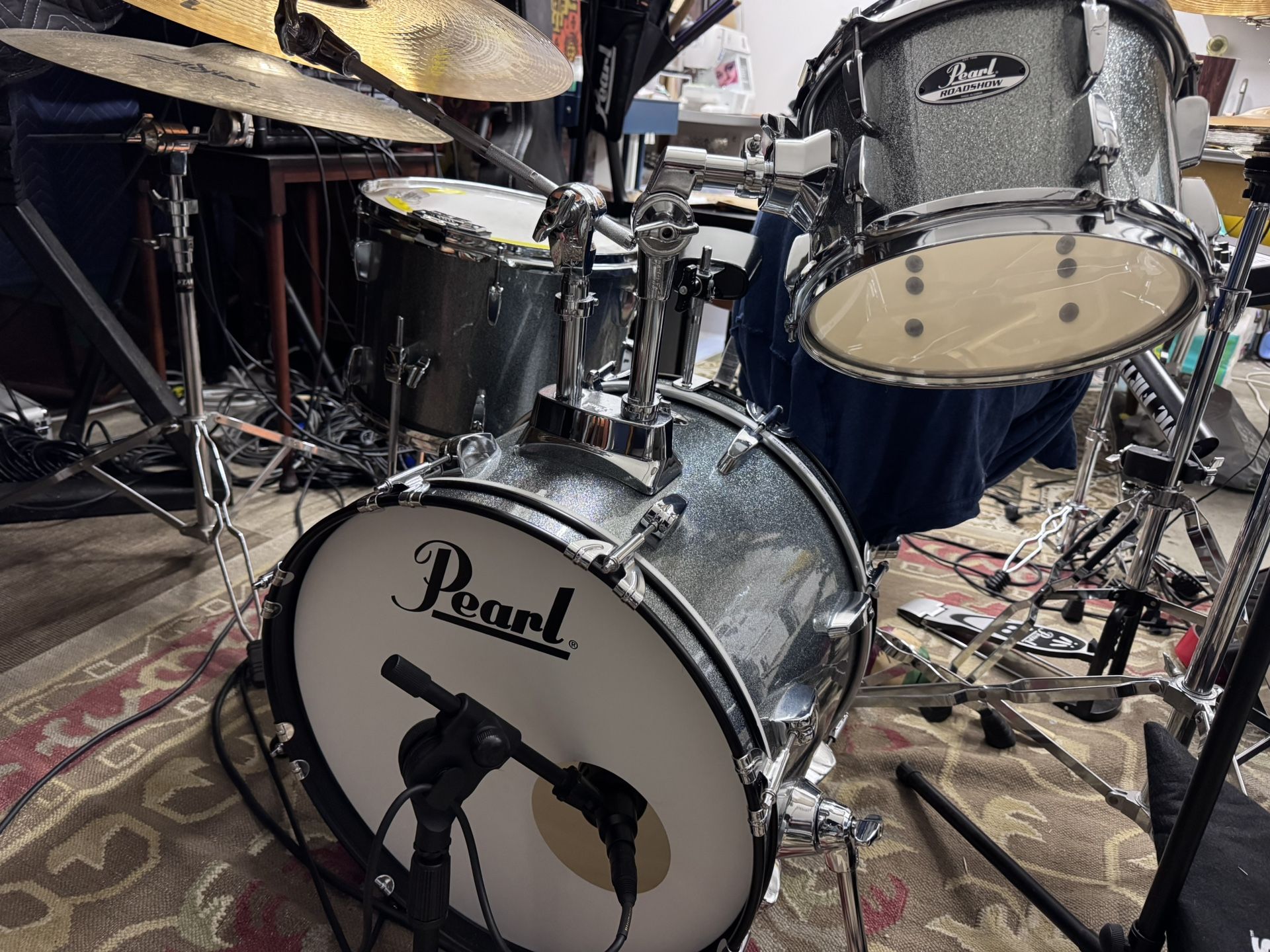 Pearl Roadshow 3 Piece Drums For Sale 