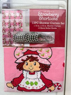 Strawberry Shortcake Shower Curtain