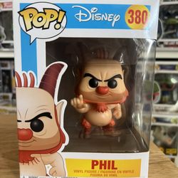 VAULTED Phil Hercules Funko Pop Vinyl #380 Movies Disney Danny Devito Animation