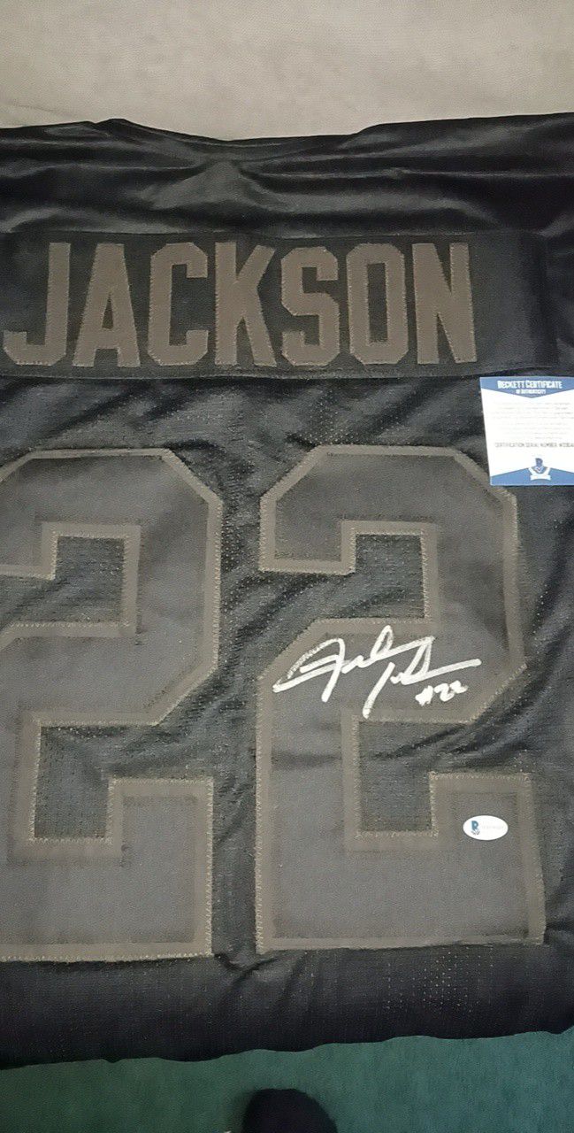 Signed Fred Jackson & Color Rush Bills Jersey Xl