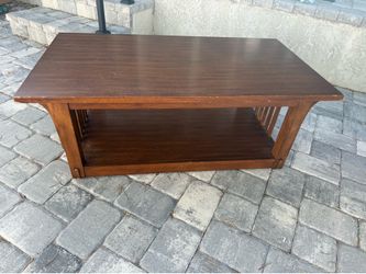 Wood Coffee Table – $90 OBO