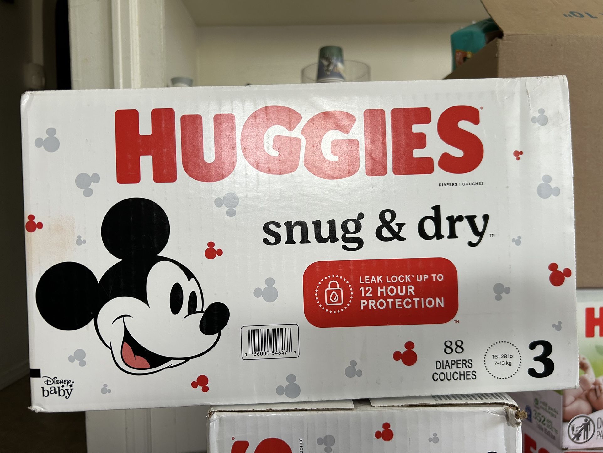 Huggies diapers