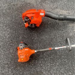 Echo Blower And Weedwhacker