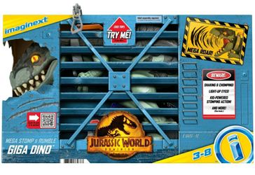 Dino Fisher-Price Imaginext Jurassic World: Dominion Mega Stomp & Rumble Giga