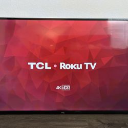 55 In TCL Roku 4K TV  Model 55s421