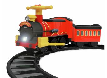ROLLPLAY Ride-On Steam Train (UNOPENED, LIKE NEW)