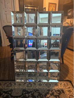 Z Gallerie Beveled Panel Mirror - Discontinued - Heavy, Premium