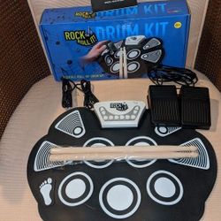 Roll Up Portable Drum Kit