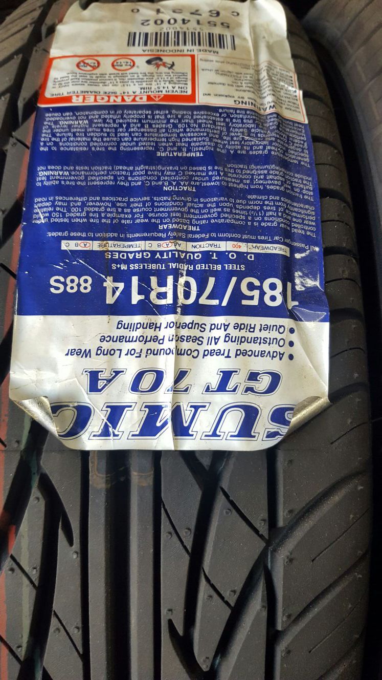 New Tires listed in pictures above $50 each