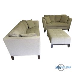H.M Richard’s Couch Loveseat And Ottoman Sofa Set **ALL NYC DELIVERY**