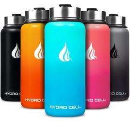 Stainless Steel Insulated Water Bottle with Straw