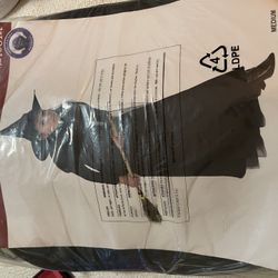 Deluxe Witch Costume/ New With Boot