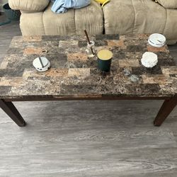 Coffee Table & Two side tables for sale