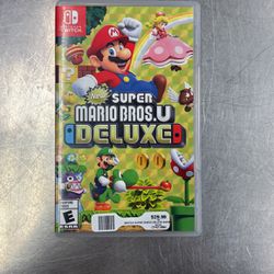 Super Mario Bros deluxe switch game