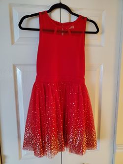 Red Dress Kids Girls Size XL