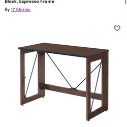FREE DELIVERY ‼️‼️Stakmore Folding Wood/Steel Desk with Power Block – LIKE NEW
