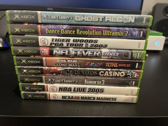 Bundle Of 9 XBOX Original Games