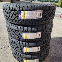 265 75 16 NEW TIRES TACOMA 4RUNNER TUNDRA SEQUOIA FRONTIER COLORADO CANYON SILVERADO SIERRA F150 RAM 