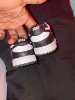 Black panda dunks for baby/toddlers