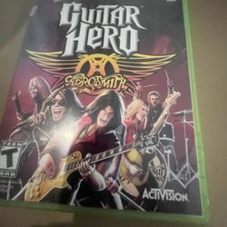 Xbox 360 Guitar Hero Aerosmith 