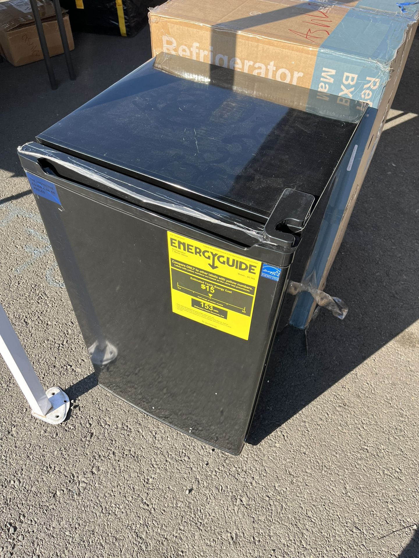 Black Mini Fridge