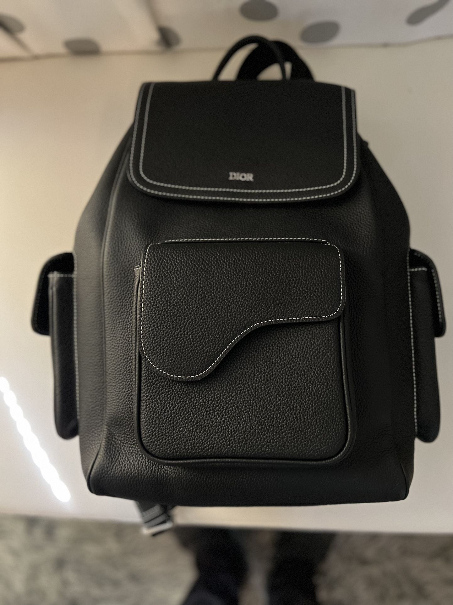 DIOR SADDLE BACKPACK