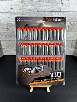NERF Adventure Force 100 Tactical Strike Pro Half Length Darts New (sealed)