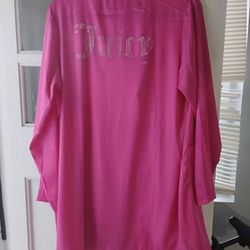 Juicy Couture Silk Robe Size L