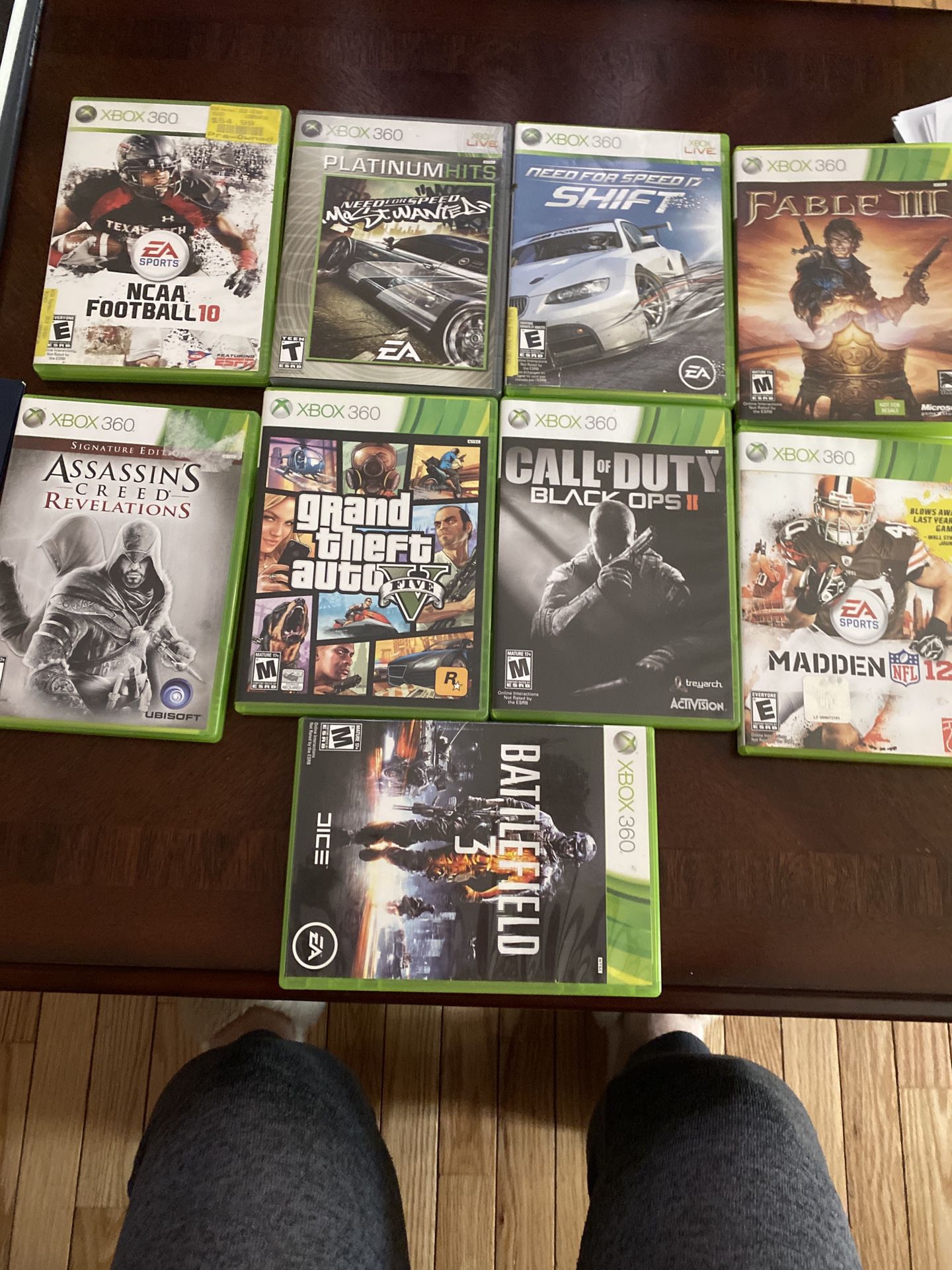 Xbox 360 Games - all used