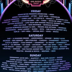 EDC Orlando 3 day GA ticket