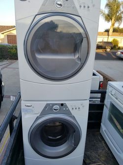 Washer and dryer good condition
