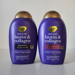 2 Ogx Shampoo And Conditioner Biotin