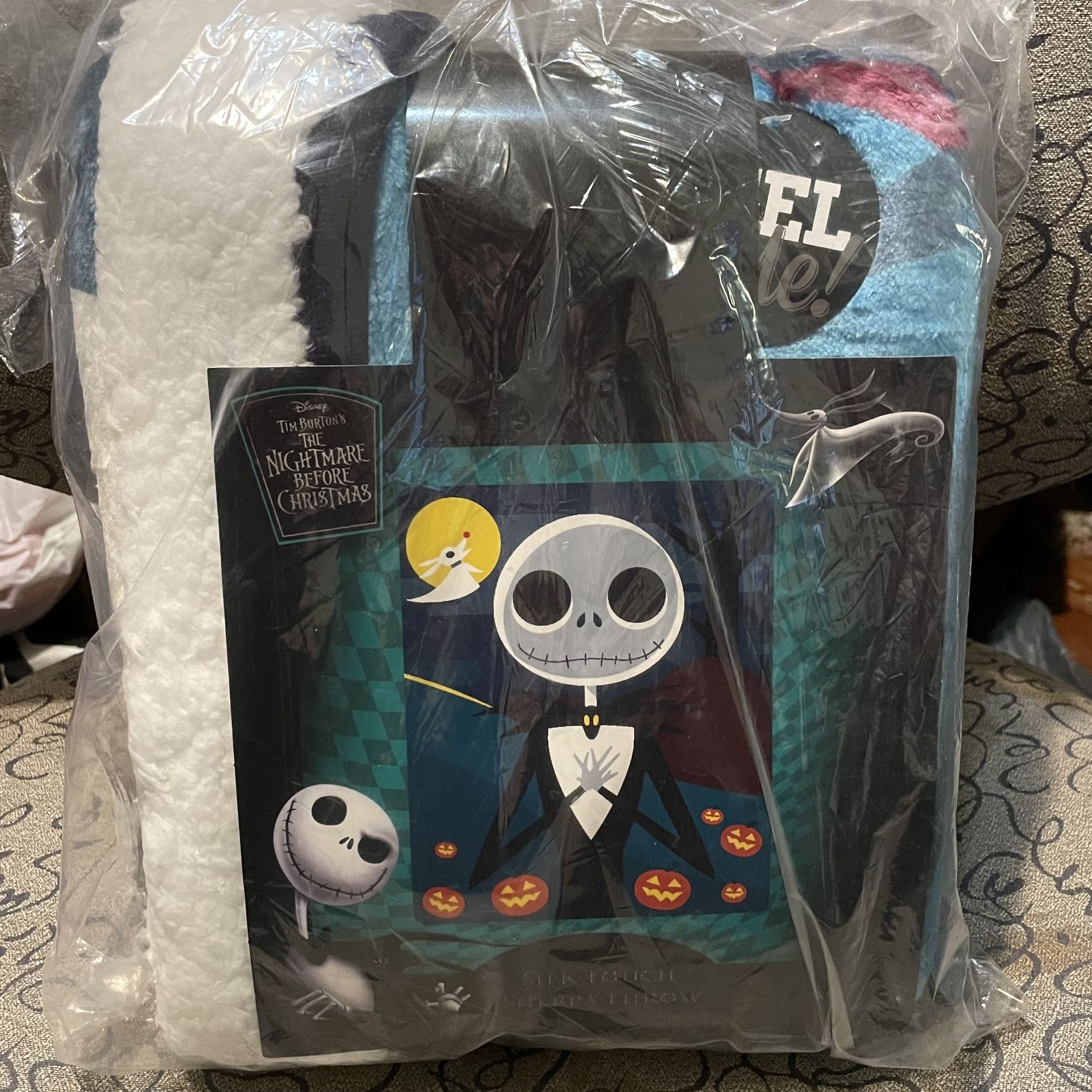 The Nightmare Before Christmas Throw Blanket