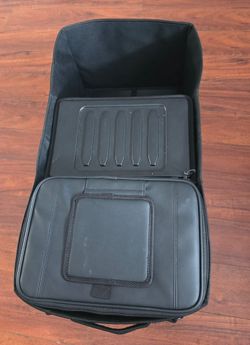 Black trunk organizer