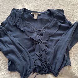 American Rag Ruffle Top