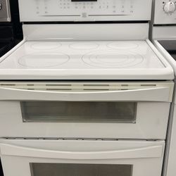 Kenmore Glass Stove Double Oven