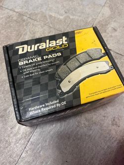 Duralast gold break pads