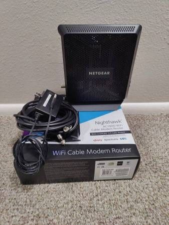 NETGEAR Nighthawk AC1900 Router with DOCSIS 3.0 Cable Modem