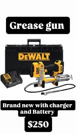 Brand new in box dewalt grease gun