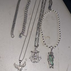 Chains 925 plus Cuban 925