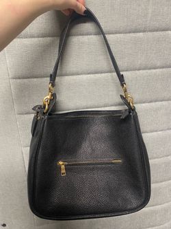leather coach shoulder bag