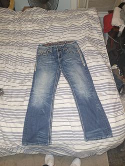 Mens Size 33 Rock Revival Jeans