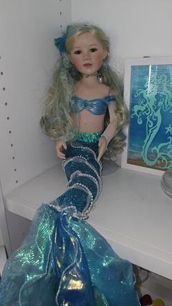 Marie Osmond Marina Mermaid Doll O.O.A.K. year 2010 FIRM!!!