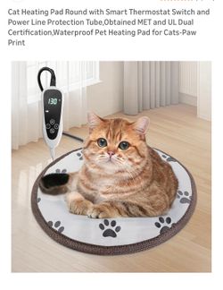 Cat heating pad (round)