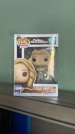 Leslie Knope with Waffles Funko Pop